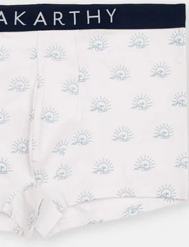 Bóxer de punto estampado fantasía - Makarthy - FashionsVida