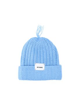 Wool-Acrylic Knit Hat for Women