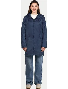 Chubasquero de tejido reciclado liso en - Bisetti - FashionsVida