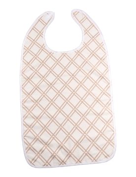 Speiseschürze beige braun