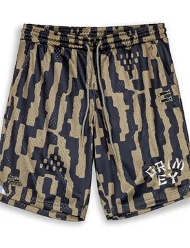 Short Lucky Dragon Basket Green L Homme - Grimey - FashionsVida