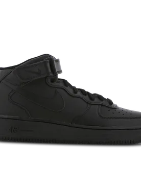Air Force Herren Sneaker - Schwarz - Größe 50.5 - Leder, Textil Black 50.5 - Nike - FashionsVida