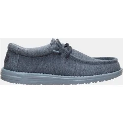 Zapatos de cordones de hombre en malla elástica