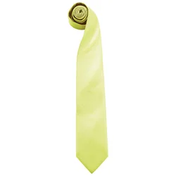 Mens Colours Fashion Tie (Lime) - Green - One Size