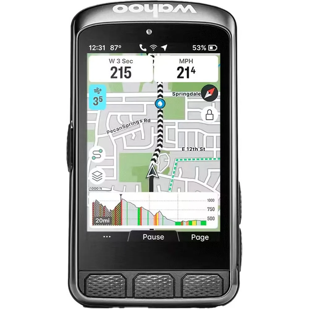 Navegador Gps Para Ciclismo Elemnt Ace - Wahoo - FashionsVida
