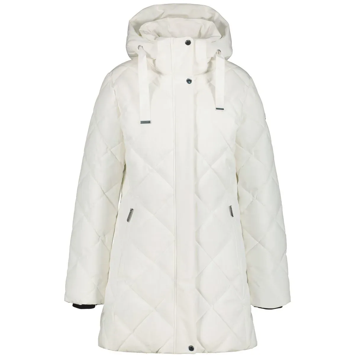 Haukkala Damen Mantel, weiß 40 - Luhta - FashionsVida