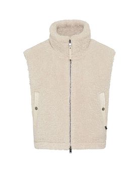 Chaleco de piel sintética YUNA beige 44