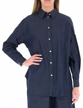 Camicia in jeans BLU NAVY M