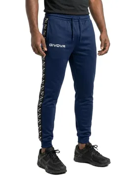 Pantalon De Survêtement Terry Band Blue S Homme - Givova - FashionsVida