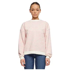 Felpa Oversized Striped Lemonade Pink / White Sand L