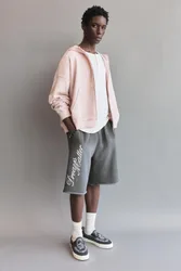 Graphic Skater Bermuda Sweatshorts (Size: )
