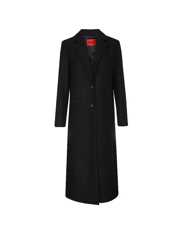 HUGO Wollmantel MOJENI schwarz 36 damen - Hugo Boss - FashionsVida