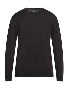 Pullover Herren Dunkelbraun S Herren - Daniele Fiesoli - FashionsVida