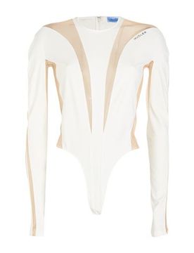 Bodysuit Damen Weiß 38 Damen
