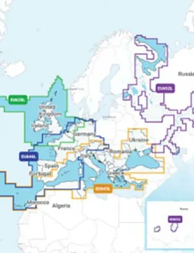 Naeu643l Mediterranean&black Sea Navionics®+ Micro Sd/sd Card Map Multicolour One Size unisex - Garmin - FashionsVida