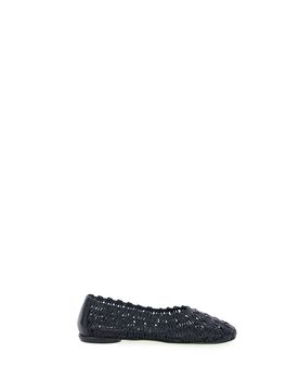 Ballerine in pelle NERO 41