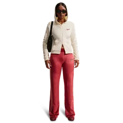 Sportswear Women Pants - Red - Size S - Cotton Jersey - Red - Size: Small