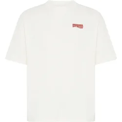 Bhkeegan s/s graphic tee camiseta manga corta hombre Blanco (S)