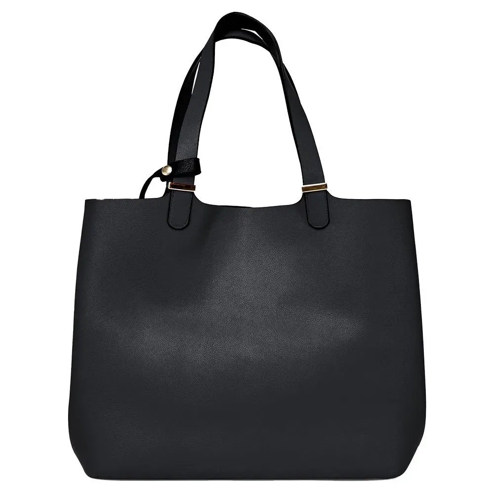 Borsa Shopper Kopa Black One Size - Pieces - FashionsVida
