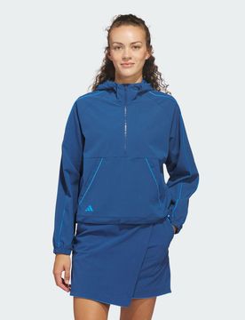 GIACCA ULTIMATE365 SEERSUCKER CON ZIP DA Â¼ XS Dusky Petrol