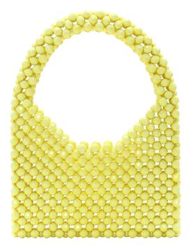Koosh Bolso de mano amarillo