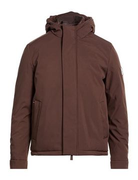 Jacke & Anorak Herren Dunkelbraun M Herren