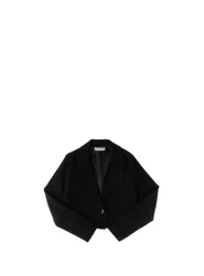 Blazer misto viscosa NERO 36