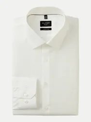 Olymp Slim-Fit Hemd Weiß 43