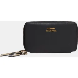 Cartera mediana de piel de mujer en color