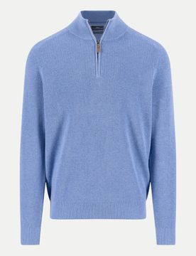 Fynch-Hatton Baumwolltroyer Blau XL