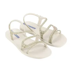 Solar Glow Sand Sandals Beige / Glitter / Blue UK 7 Women