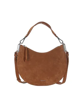 Bolso de cuero - Bolso Hobo SUN UP marrón - Coccinelle - FashionsVida