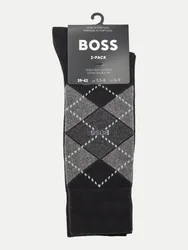 Black 2er Pack Mittelhohe Socken Schwarz 43-46