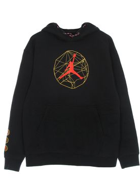 Felpa Cappuccio Uomo Essential Mountainside Graphic Pullover Hoodie Black