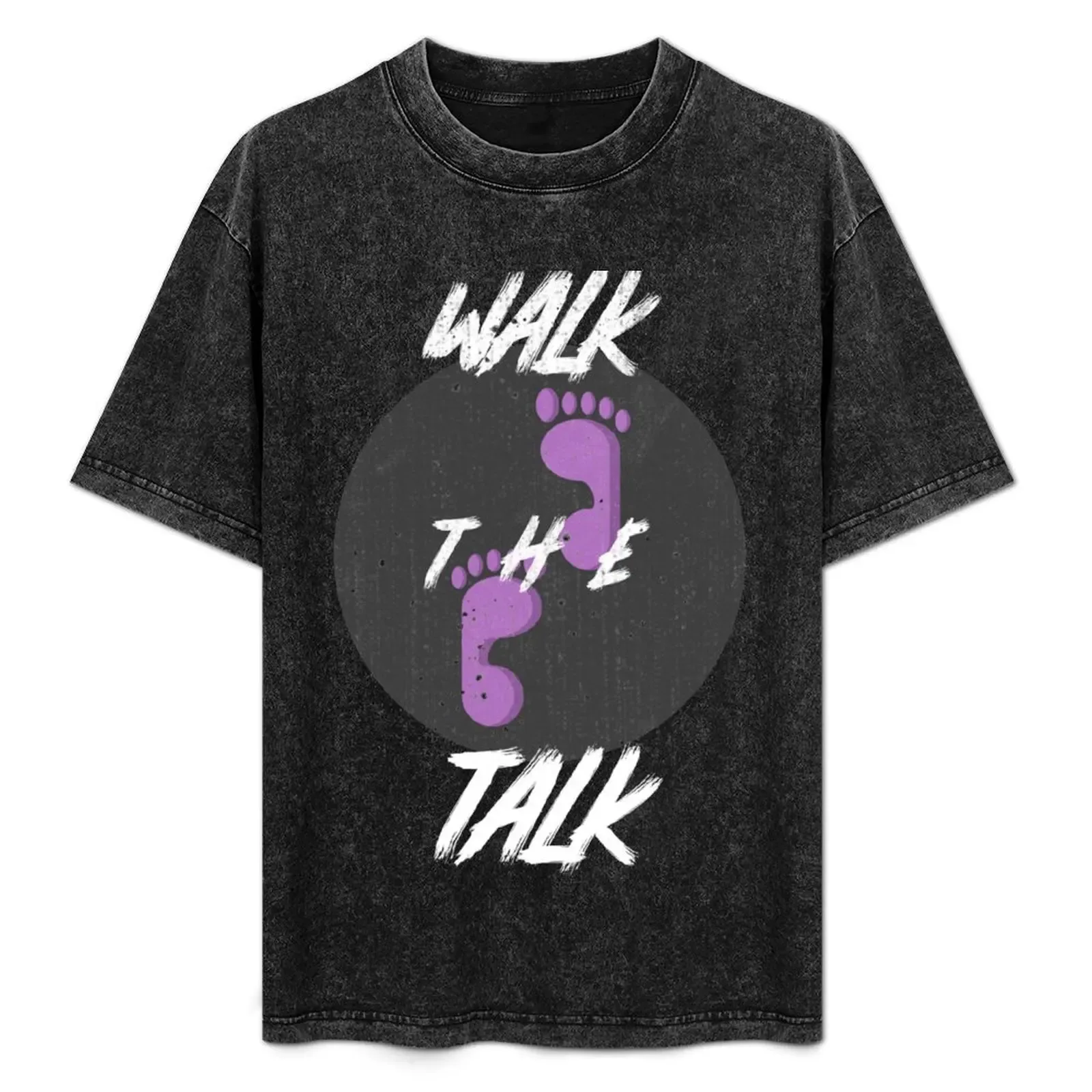 Walk The Talk T-Shirt Plus Size Everyday Tee Shirt - Aliexpress - FashionsVida
