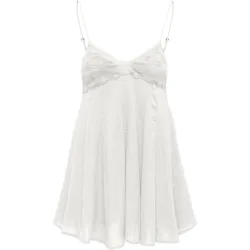 Vestido corto de mujer con tirantes