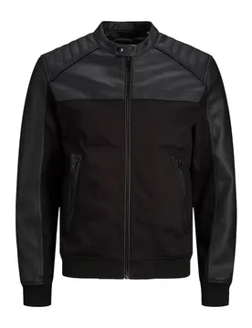 Giacca Bomber Reign Pu Black XL