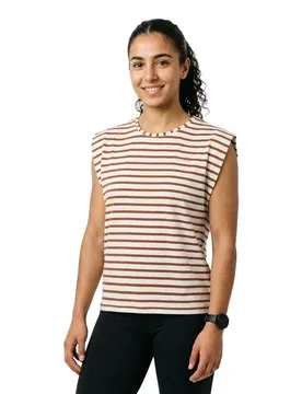 Maglietta Senza Maniche Fancier Sugar Brown M