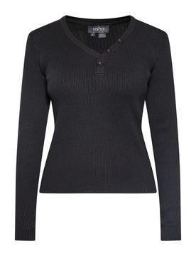 Usha BLACK LABEL Jersey negro