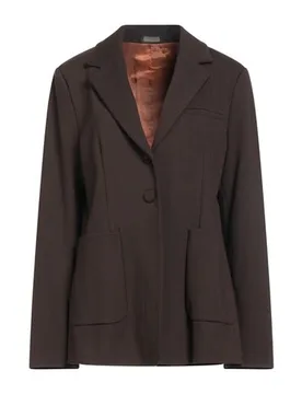 MALÌPARMI Blazer Damen Dunkelbraun 40 Damen - Maliparmi - FashionsVida