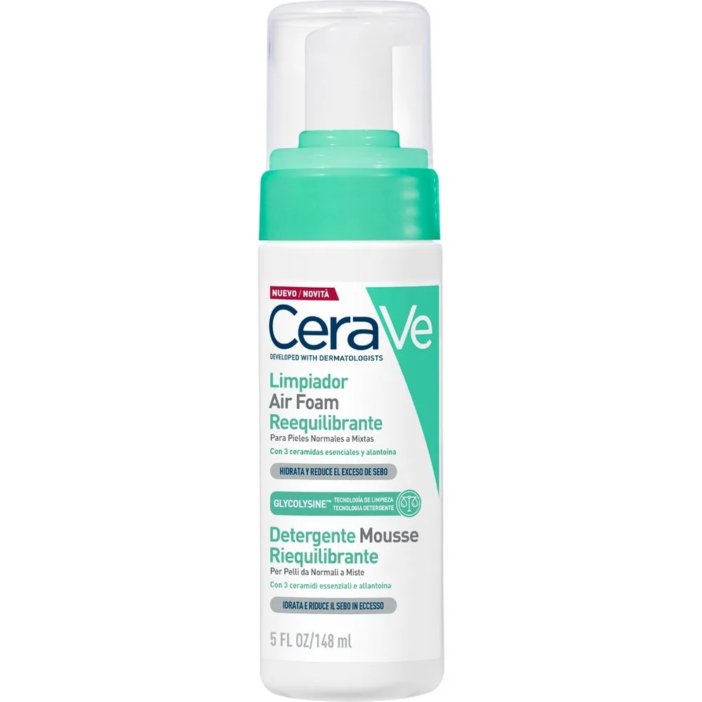 Limpiador Air Foam Reequilibrante 150 ml - CeraVe - FashionsVida