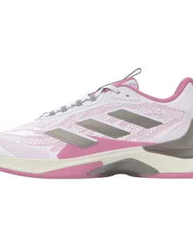 Avacourt 2 Em All Court Shoes Cloud White / Cha Met / Lucid Pink UK 5.5 - Adidas - FashionsVida