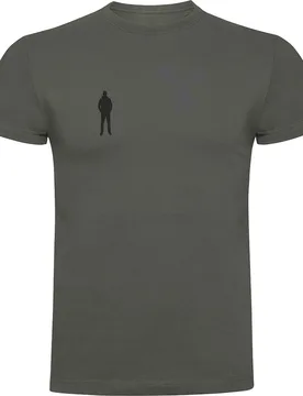 T-shirt à Manches Courtes Shadow Train Dark Army Green M - Kruskis - FashionsVida