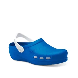 Sabots Asana Electric Blue / White EU 42