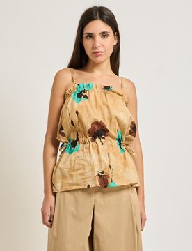 Manila Grace Top Beige