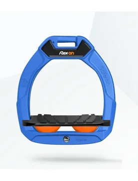 Sicherheitssättel mit schrägem Grip Blau/Schwarz/Orange für Kinder Safe-On - Bleu - unisex - Size: TU - Flex-On - FashionsVida