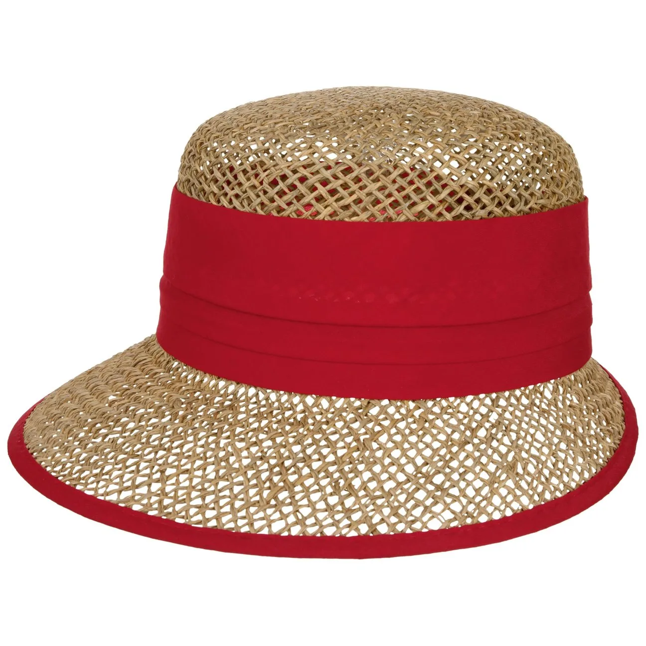 Beach Straw Cap by - red - Damen - Size: One Size - Seeberger - FashionsVida