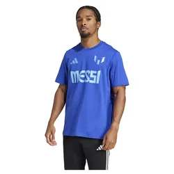 T-shirt à Manches Courtes Messi Name&number Graphic Semi Lucid Blue XL