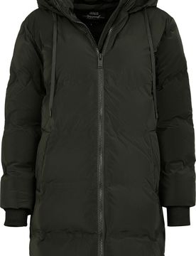 Wintermantel - LS P JK VA44LEA - XS bis L - für Damen - Größe L - schwarz - Frauen - female