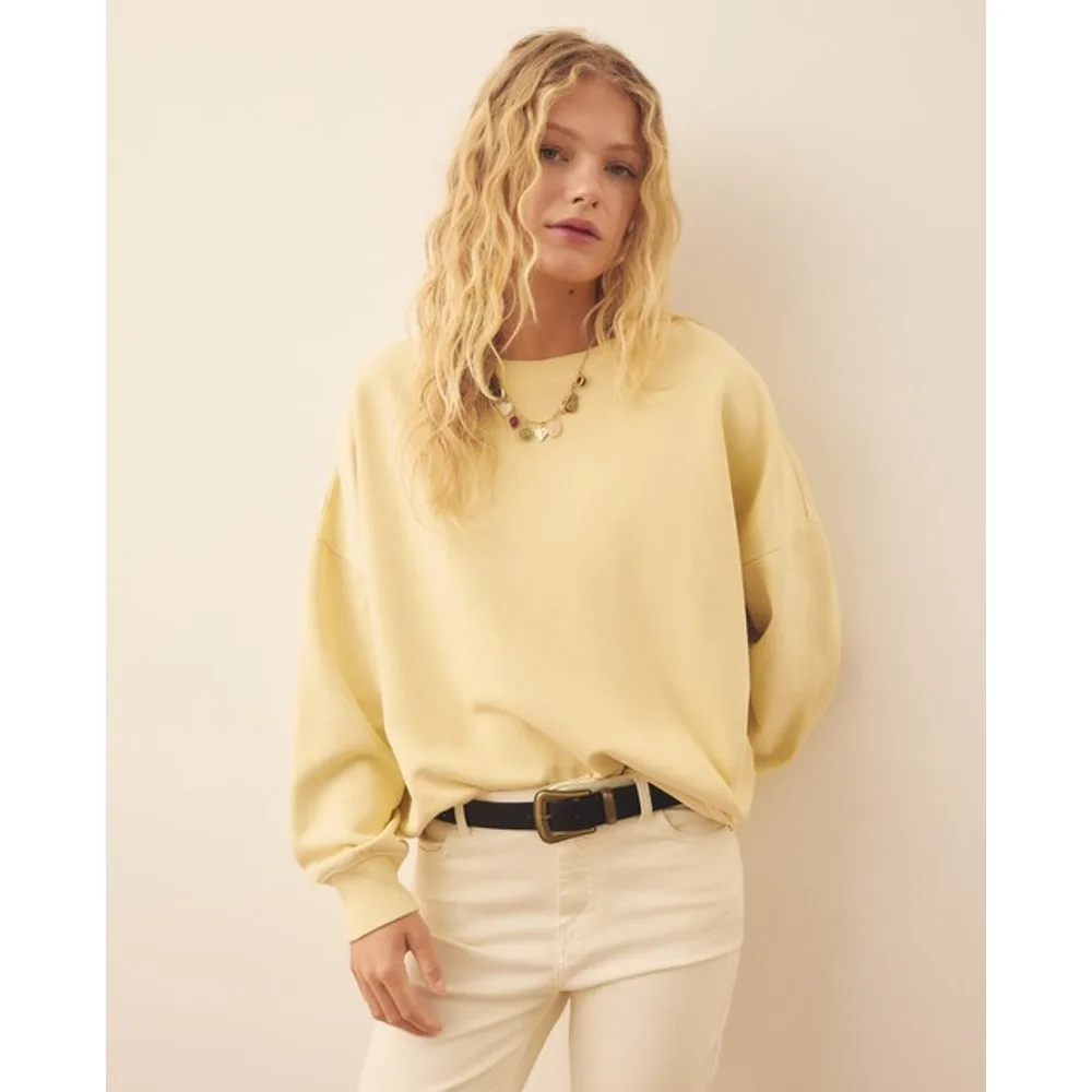 Sudadera fina oversize de mujer - Southern Cotton - FashionsVida